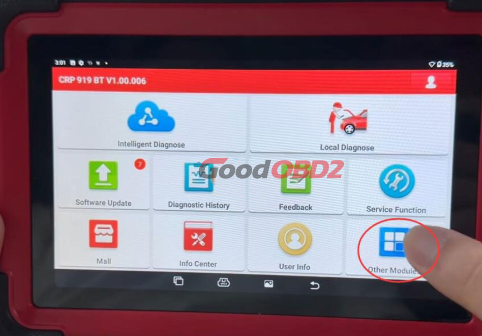 How to Use Launch X431 Key Programmer with CRP919E BT