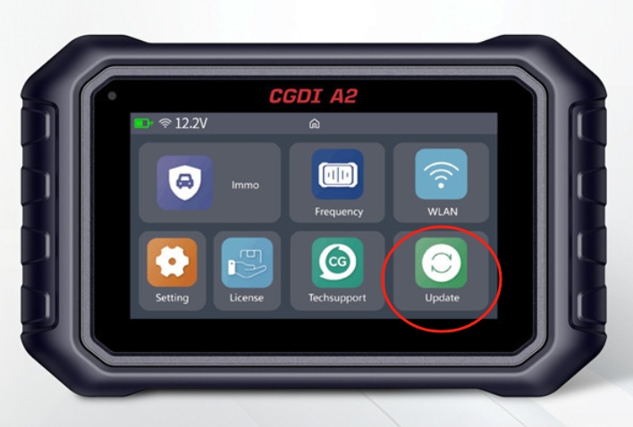 Update CGDI A2 Software